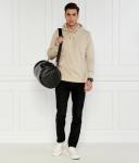 Толстовка мужская Boss Orange хлопковая однотонная, бежевый - фото 2