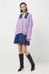 Кардиган Medicine, фиолетовый - фото