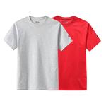 Футболка Unisex Champion, 2 шт (Белый серый+Темно-синий) - фото 8