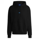 Худи HUGO Nalonso 01 BLUE, черный - фото 3