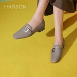 Лоферы женские Harson, серый - фото 10