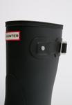 Резиновые сапоги Hunter с логотипом, черный - фото 7