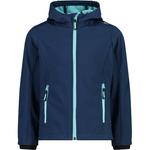 Функциональная куртка с капюшоном, софтшелловая куртка Cmp, синий - фото