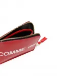 Кошелек с логотипом Comme Des Garçons Wallet, красный - фото 3