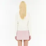 Кардиган с логотипом WE11DONE, цвет айвори - фото 5