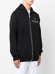 Philipp Plein худи на молнии с логотипом, черный - фото 3