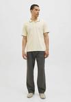 Поло Jack & Jones JJEAUSTIN SS NOOS, Antique White/Beige - фото 2