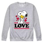 Мужской свитшот Peanuts Love Snoopy Licensed Character - фото