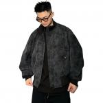 Куртка Unisex Stand Collar Moderate ZIAREL, темно-синий[removable logo] - фото 3