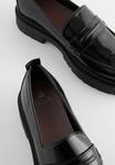 Обувь без шнурков WIDE FIT FOREVER COMFORT CHUNKY LOAFERS Next, черный - фото 5
