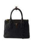 Prada маленькая сумка-тоут Galleria, черный - фото