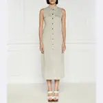 Джинсовое платье Vanna Max&Co., бежевый - фото