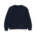 A BATHING APE Bape College вязаный свитер navy - фото 3