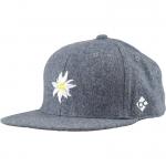 Фланелевая кепка Эдельвейс Bavarian Caps, синий - фото