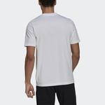 Футбольная майка мужская белая Adidas, белый - фото 3