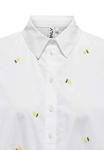 Блуза ONLY Button-down blouse, Blanc/White - фото 3