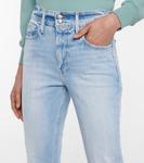 Узкие джинсы Le Sylvie с высокой талией Frame, Bianca - фото 4