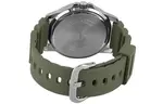 Часы analog 'olive green' Casio, зеленый - фото 3
