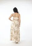 Платье макси Elara, Beige - фото 3
