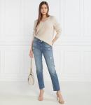 Свитер из шерсти Marc Cain Regular Fit, бежевый - фото 2