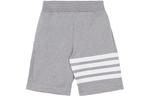 Лупабэк Джерси 4 Бар Трэк Шорты THOM BROWNE, Серый - фото