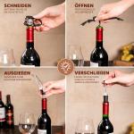 Bremermann Набор для вина, 5 предметов, прозрачный - фото 6