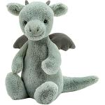 Плюшевая игрушка bashful dragon JELLYCAT, зеленый - фото 3