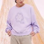 Свитшот женский сиреневый Converse - фото 4