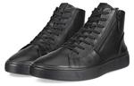 Кроссовки ecco Skateboarding Shoes Men High-top Black, черный - фото 3
