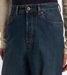 Высокие бойфренды Miu Miu, синий - фото 4