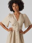 Платье-рубашка VERO MODA VMMelaney, Beige - фото 4