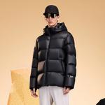 Пуховик унисекс черный GOLDFARM - фото 7