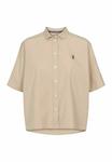 Блуза U.S. Polo Assn. Button-down blouse, White Pepper/Beige - фото 6
