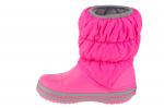 Сапоги Crocs Winter Puff Boot Kids, розовый - фото 2
