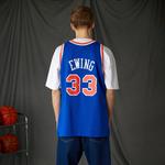 Баскетбольная майка NBA NEW YORK KNICKS SWINGMAN JERSEY 1991-92 PATRICK EWING Mitchell And Ness, цвет Black Blazers - фото 4