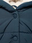 Детская куртка Coello с капюшоном и стёжкой Mango, Dark Blue - фото 4