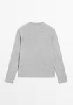 Топ Massimo Dutti LONG SLEEVE, Grey - фото 6