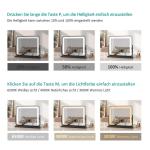 Косметическое зеркало с подсветкой Emke, черный - фото 8