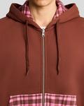 Толстовка Lyle & Scott ESME MARSH MID LAYER, Ganache Brown/ Phlox Pink/Brown - фото 5