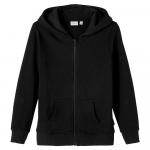 Толстовка Name It Card Full Zip, черный - фото