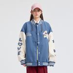 Бейсбольная куртка унисекс Crayon Shinchan, цвет Black [with hat] - фото 87