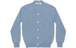 Топ COMME des GARCONS PLAY Pastel Series Sleeve Heart 'Blue' - фото 2