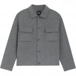 Куртка Boss Caden Button Jacket Hugo Boss, серый - фото