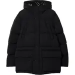 Пуховик мужской черный Burberry - фото
