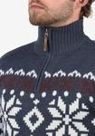 Свитер !Solid Sweater Norwin, темно-синий - фото 3