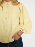 Рубашка нежно-желтого цвета minus - фото 5