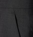 Укороченные шерстяные брюки Prada, серый - фото 4