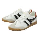 Кроссовки Gola Torpedo Leather белые чёрные CMB622 - фото 3