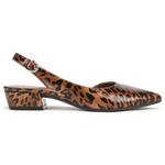 Туфли-слингбэк Naturalizer, леопардовая искусственная кожа - фото 2