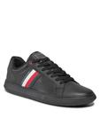 Кроссовки Essential Leather Cupsole Tommy Hilfiger, черный - фото 2